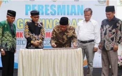 Ketua Umum PP Muhammadiyah, Haedar Nasir Resmikan Gedung Baru SMK Muhammadiyah Sampang
