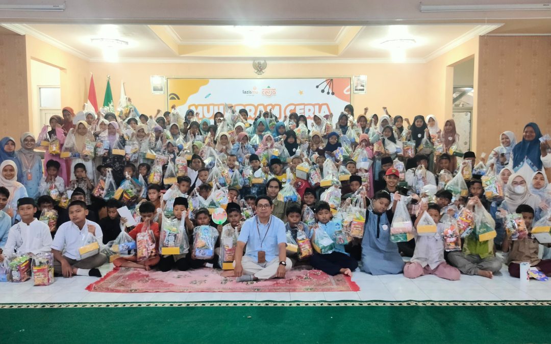 Muharram Ceria LazisMu, Agenda Tahunan Santunan Bahagiakan Anak Yatim & Dhuafa