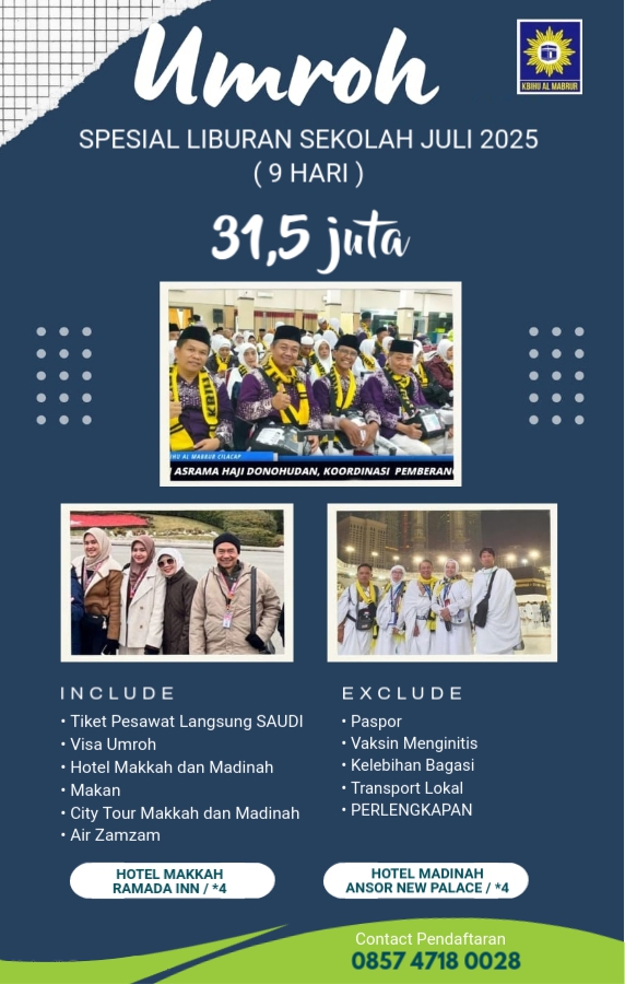 PAKET UMROH 31,5