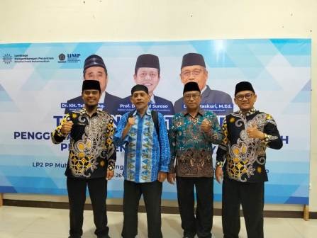 Pengurus LP2 PDM Cilacap dan Mudir Pontrenmu siap meningkatkan mutu Pesantren Muhammadiyah