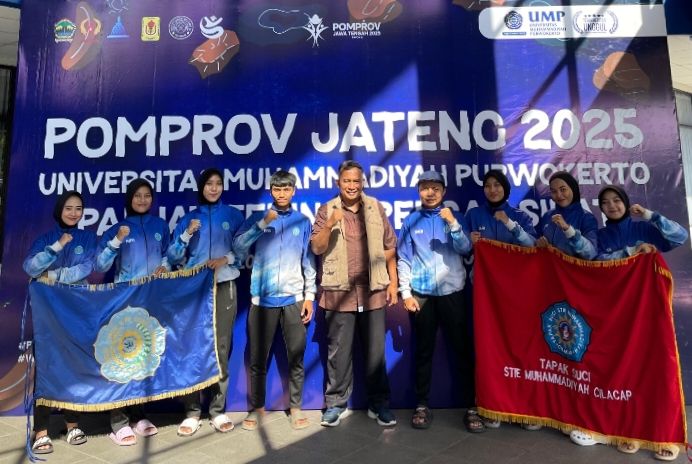 Atlet Tapak Suci STIEM Cilacap Raih Juara 3 POMPROV 2025