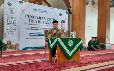 Istiqomah, Pengajian Rutin 3 Bulanan PDM Cilacap Dihadiri Ribuan Jamaah