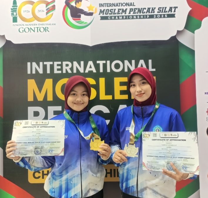 Luar Biasa, Dua Mahasiswa STIE Muhammadiyah Cilacap Raih Prestasi Pencak Silat Internasional