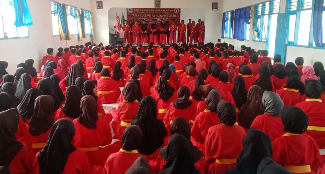 374 Siswa Ikuti UKT Tapak Suci Putera Muhammadiyah Pimda 085 Cilacap