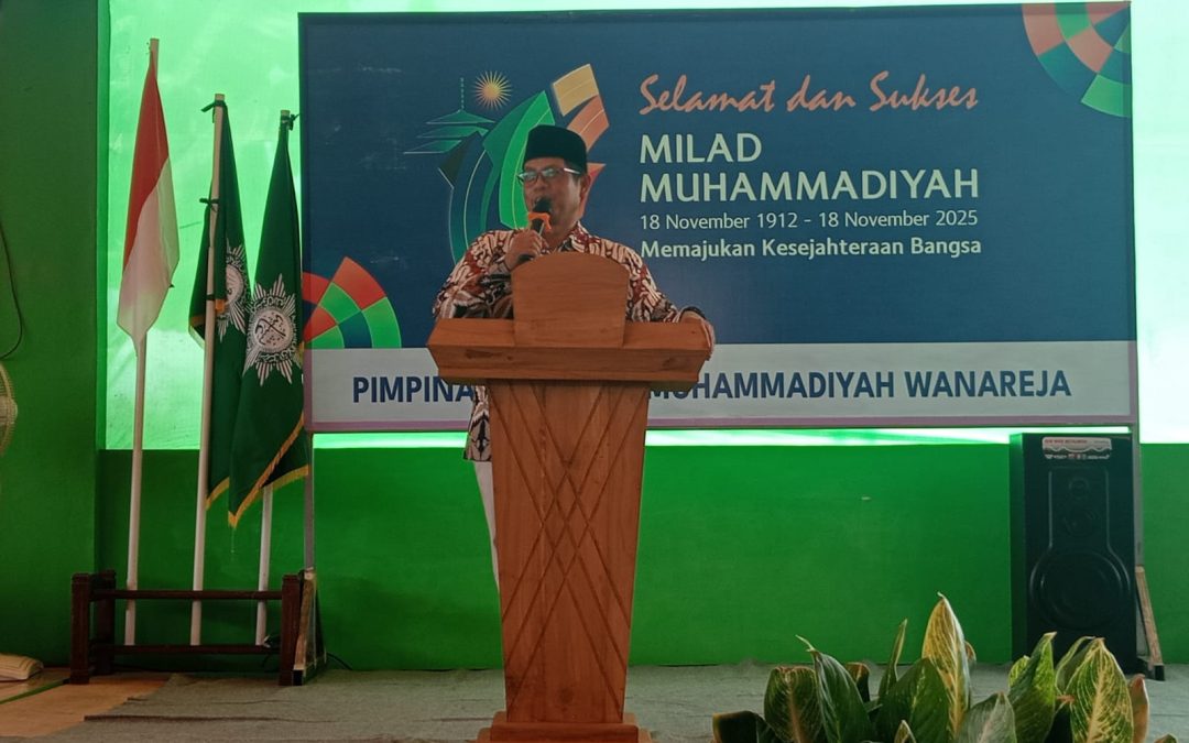 Milad ke-113 Muhammadiyah di Wanareja, Lazismu Cilacap Ingatkan KHA Dahlan sebagai Teladan Bersedekah